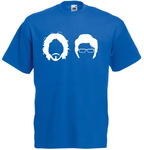 

Flight of the Conchords Silhouette, Jemaine, Bret Inspired Mens Printed T-Shirt New T Shirts Funny Tops Tee free shipping