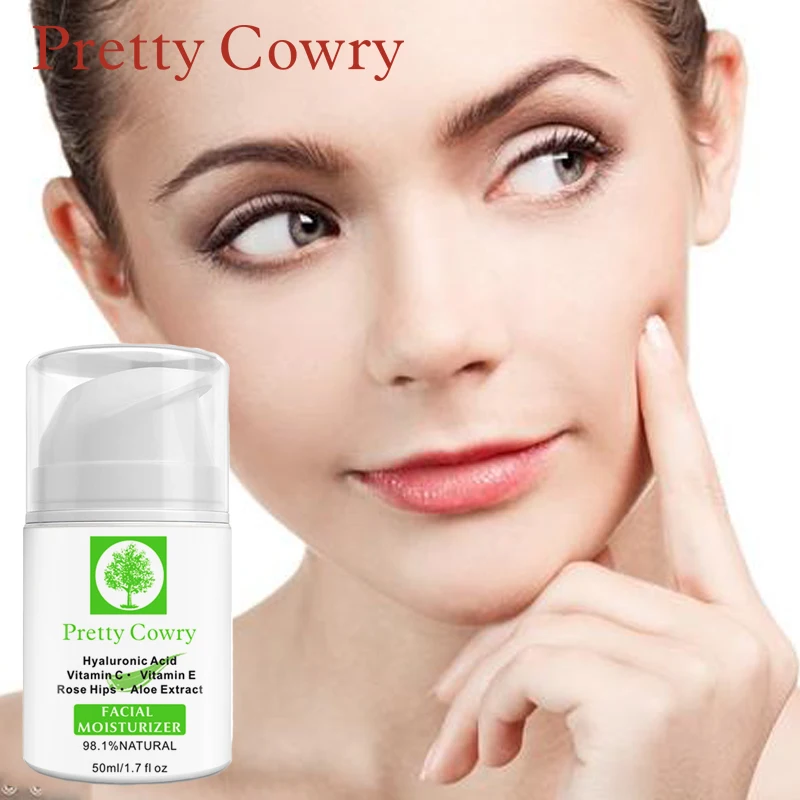

PRETTY COWRY whitening aloe vera 100% pure Effective moisturizing Hyaluronic acid Anti-wrink serum for face cream