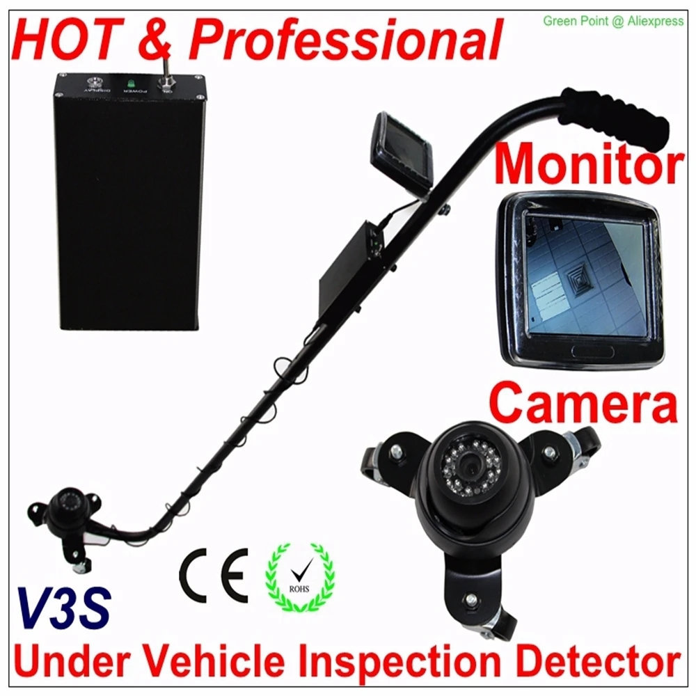 New Arrival V3S Under Vehicle Inspection Detector Car Inspection Mirror