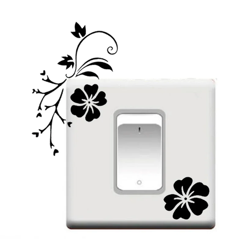 Модные виниловые наклейки 4WS0133 с изображением маленьких цветов|vinyl decal sticker|sticker for
