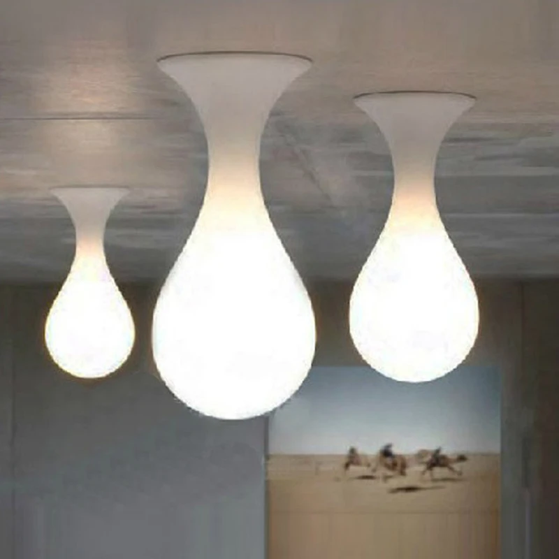 

Italian art ceiling lamp Constantin Wortmann Design glass Water droplets Ceiling Light Balcony corridor bedroom light fixture
