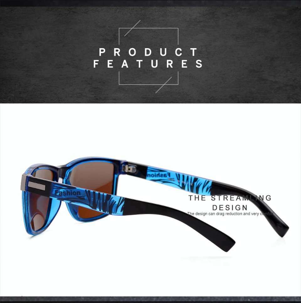 Classic Square Polarized Sunglasses Men Women Brand Designer Vintage Driving Goggle Retro Mirror Male Sun Glasses UV400 Oculos (2)