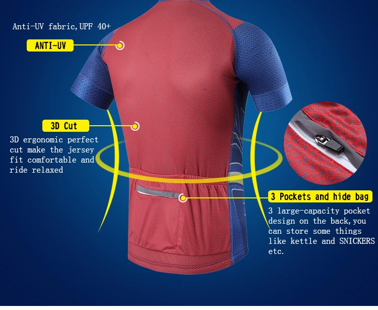 Горячая Распродажа, Майки для велоспорта с Суперменом, Pro Ropa Ciclismo/spiderman, одежда для велоспорта/быстросохнущие майки для велоспорта, Майо ciclismo