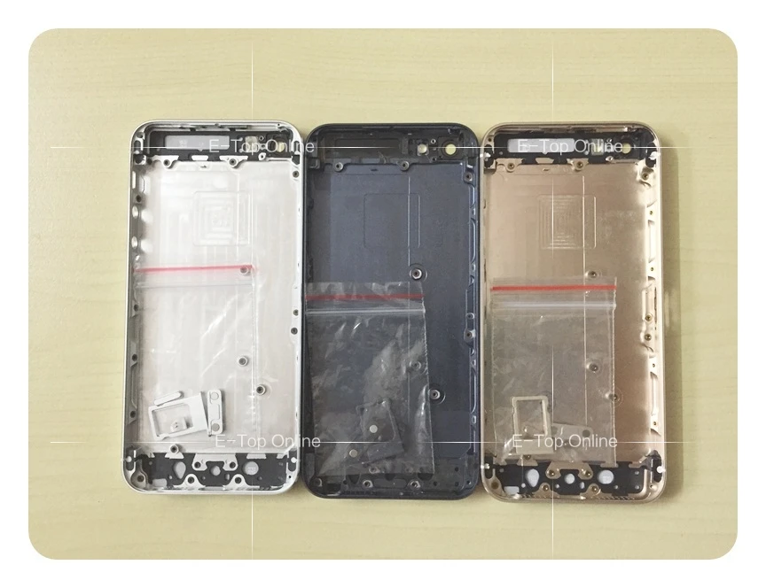 

Custom IMEI Full chassis For iphone 5 5g 5s SE Back housing cover Rear battery door Style Covers With Buttons