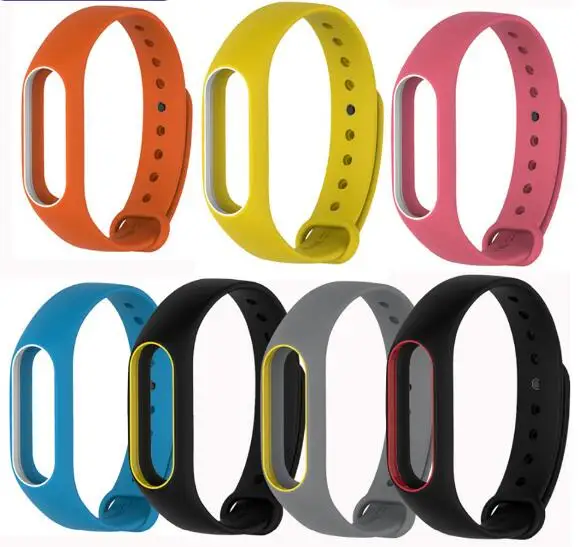 

BEST Double Color Silicone Replacement Wrist Strap for Miband 3 Xiaomi Mi band 3 in Stock for Y2 Y2 Plus M2