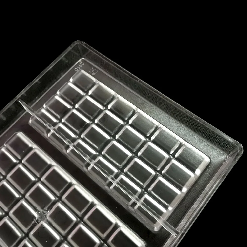 3D кубики из поликарбоната форма для шоколада инъекционная твердая приготовления
