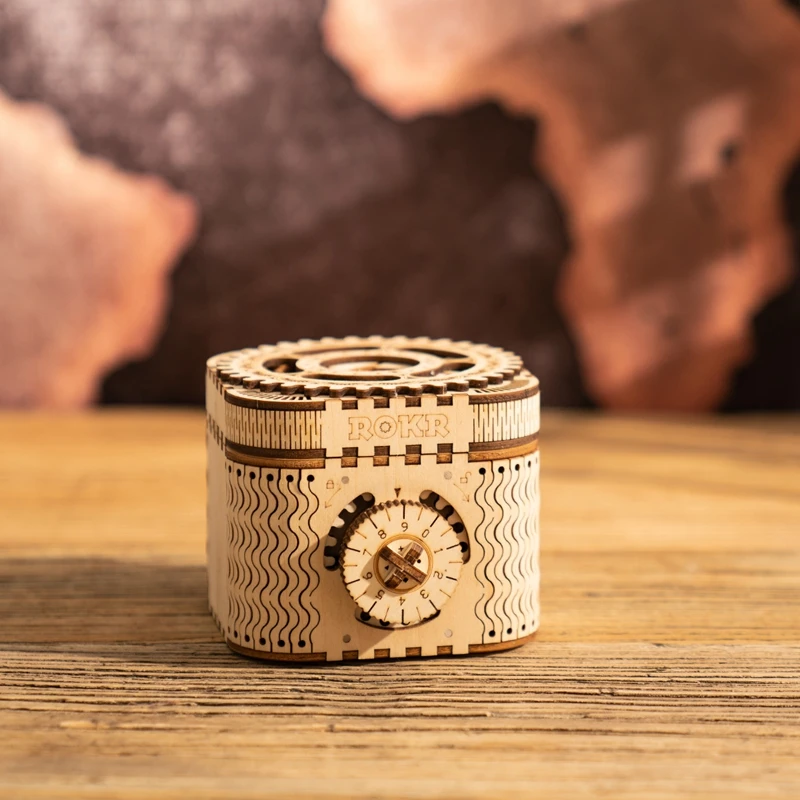 Tanie Robotime DIY 3D drewniany Model zestawy do budowania montaż modelu mechaniczne zabawki dla najlepszego prezentu dla chłopca i dziewczynki LK dla Dropshipping