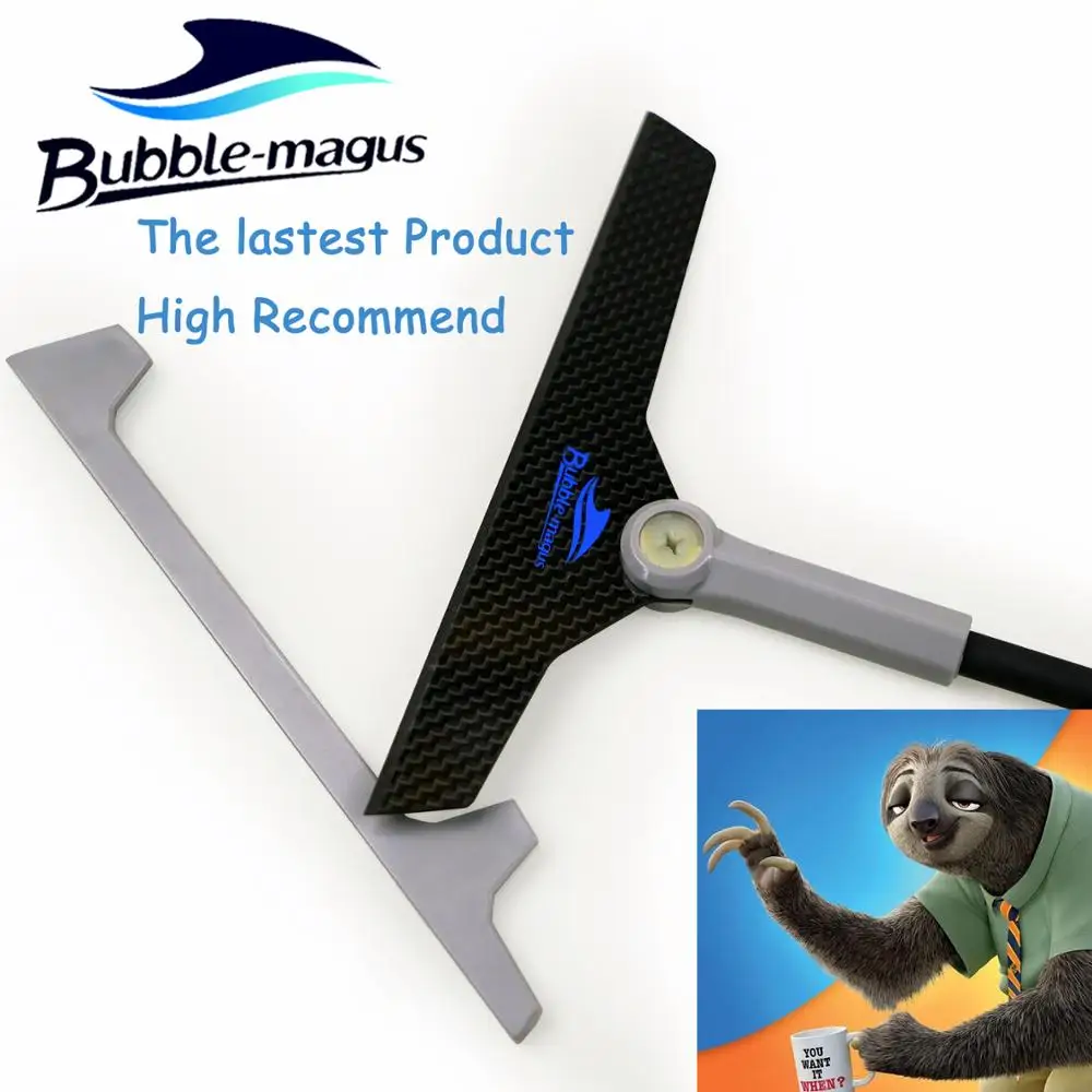 

Bubble Magus The Lastest Product Professional carbon fiber Blade Scraper Algae Cleaner for Aquarium Fish Tank Authorized Dealer