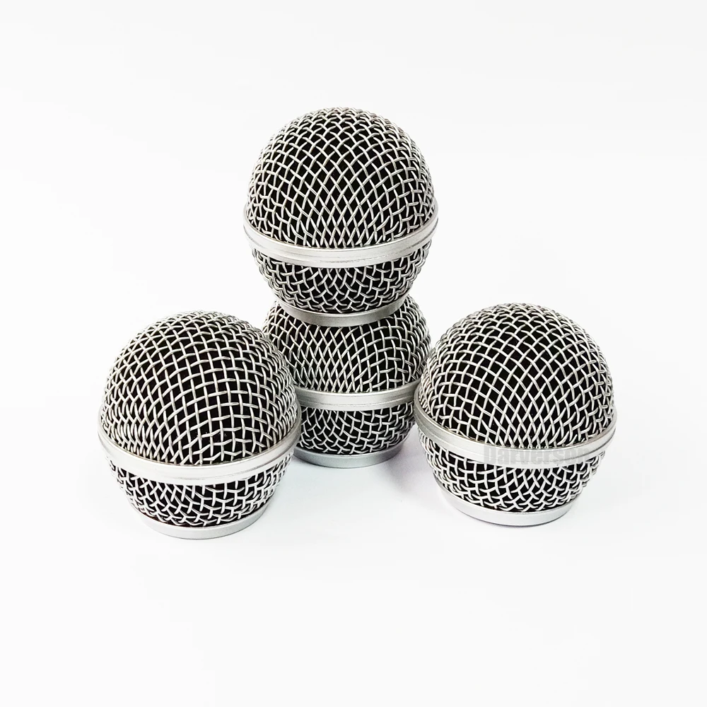 

Microphone Metal Capsule net Grilles mic parts replace ball head for sm 58 58LC 58S handheld wired mic
