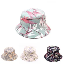 Летние растительные листья, женские шляпы-ведерки унисекс, уличные пляжные игровые плоские верхние кепки для мужчин, дышащие модели девушки F016