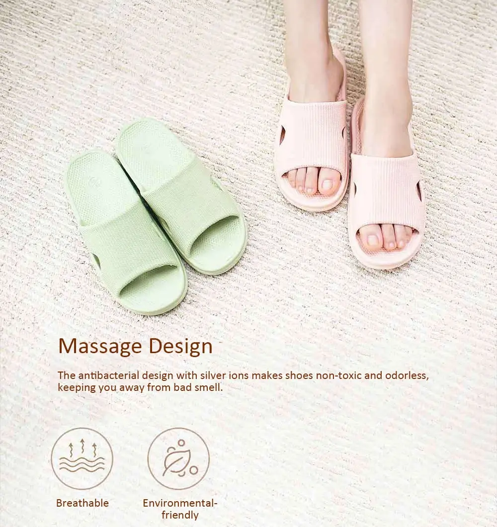 Xiaomi One cloud Slippers Summer Women Home Slippersbathroom slippers Soft Flip Flops Ladies Man Sandals Casual Shoes Slip (3)