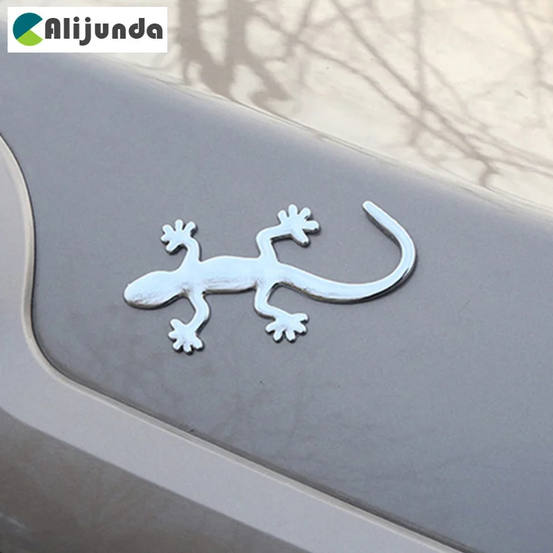 3D Gecko Автомобильная наклейка с эмблемой значком для Hyundai ix35 iX45 iX25 i20 i30 Sonata Verna Solaris