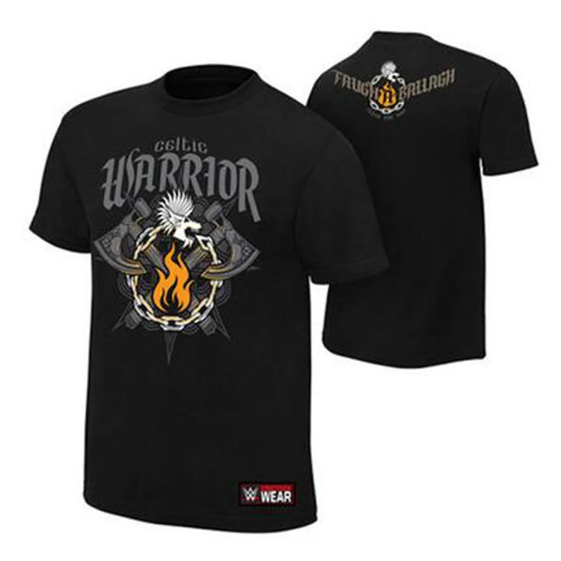 المصارعة رجل t-shirt سيث ريال أنماط رولنز aj 2018 الصيف الجديدة عالية الجودة القطن الراحة القمصان أوم