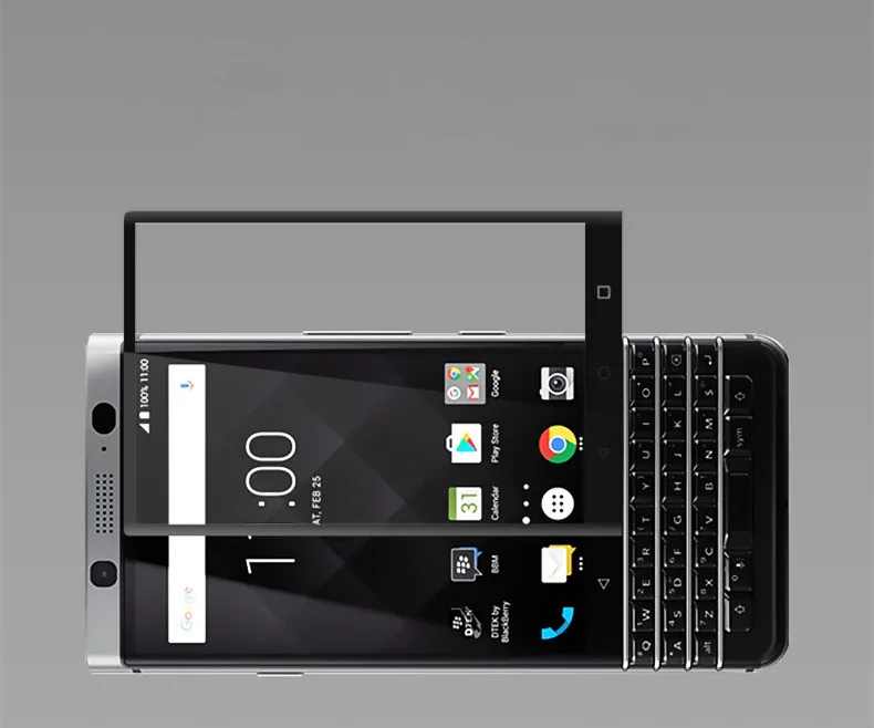 3D закаленное стекло с закругленными краями для BlackBerry Key Two Lite KEYone Key2 Keytwo one Black Berry Mercury полное покрытие защита экрана