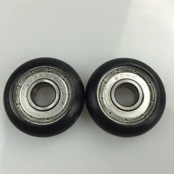 

Free Shipping 10PCS 8x29x10mm 8mm 608ZZ braring Outside diameter 29 mm rollers POM bearing 3DPrinter accessories CNC machine