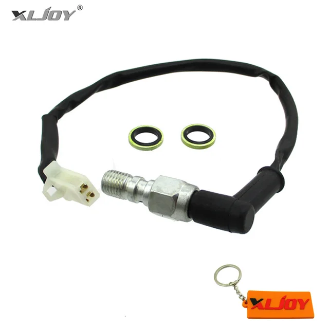 XLJOY Female Plug Hydraulic Brake Light Cylinder Switch Banjo Bolt 10X1.25 Pitch For Yamaha WR250F WR450F WR426F WR450