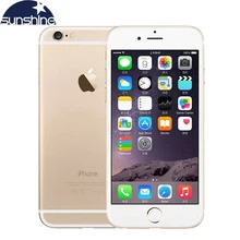 Unlocked Apple iPhone 6 4G LTE Cell phones 1GB RAM 16/64/128GB iOS 4.7′ 8.0MP Dual Core WIFI IPS GPS Camera Used Phone