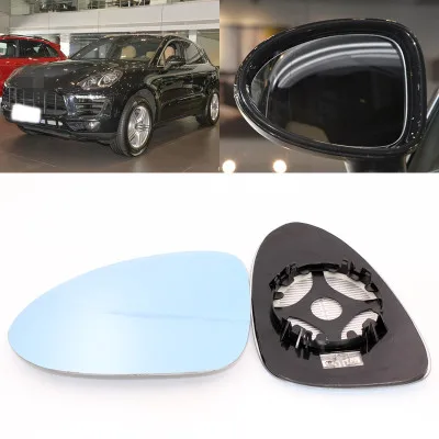 

For Porsche Macan large field blue mirror anti-glare car rearview mirror wide-angle reflective reversing
