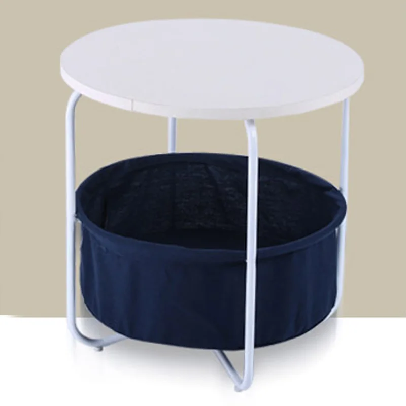 موضة جديدة خشبية نهاية الجدول مع 2 طبقات