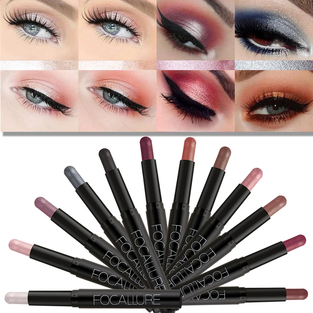 1Pcs Professional Highlighter Eyeshadow Pencil Cosmetic Glitter Eye