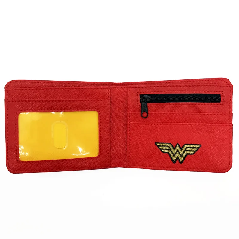 Новое поступление DC Wonder Woman кошелек суперженский кошелек Супер кошелек с супергероями Аниме Бумажник для молодых