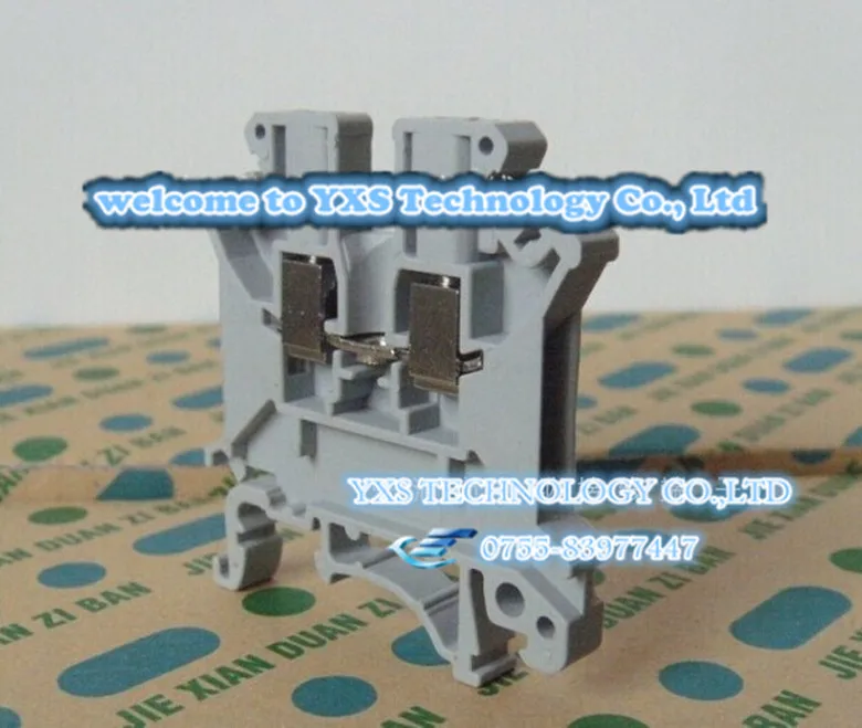 

UK3N DIN rail Terminal blocks 100 pcs/ box Phoenix type Wiring board connector terminals