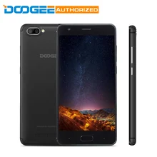 Newest DOOGEE X20 Android 7.0 Smartphone 5.0”HD MTK6580A Quad Core 2GB RAM 16GB ROM 5.0MP+5.0MP Dual Cameras Cellphone