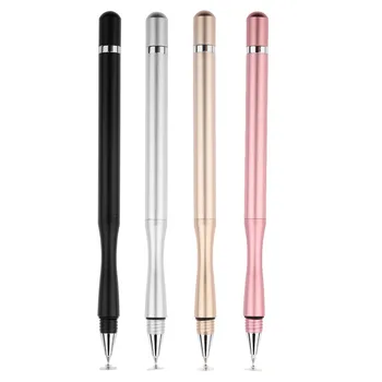 

Universal Capacitive Touch Screen Drawing Stylus Pen Aluminium Alloy Writing Assistant Pen for iPhone iPad Smart Phone Tablet