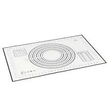 23,6 '* 15,7 ''многоразовый антипригарный силиконовый коврик для выпечки еда печенье листы Кухня бухгалтерские счеты миксер для теста Циновка для роллов