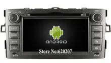S160 Android 4.4.4 CAR DVD player FOR TOYOTA AURIS (2007-2011) car audio stereo Multimedia GPS Quad-Core