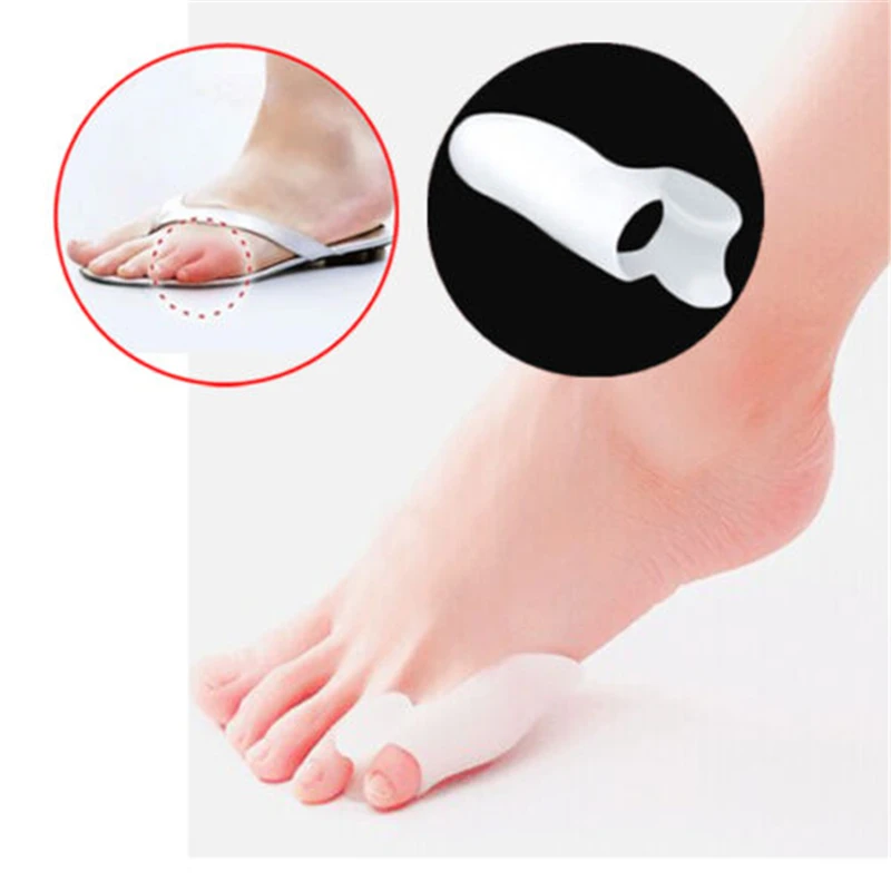 

1Pair Silicone last toe shield Sleeve Pad Cushion Last Toe Separator Stretchers