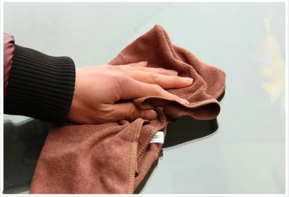 Автомобиль-Стайлинг shunwei 30*70 см мягкая микрофибра чистящее полотенце автомобиля Автомойка сухой чистая Полировка ткань td0208 Прямая поставка