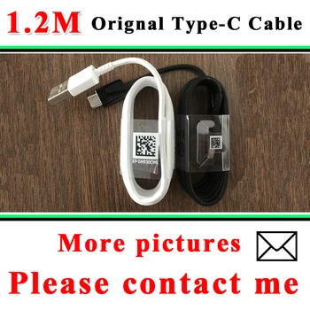 

1000pcs/lot 100% Genuine Original USB Type C Cable 1.2M 2A FAST Charging cable for samsung Galaxy S8 plus s9 note 7 Xiaomi