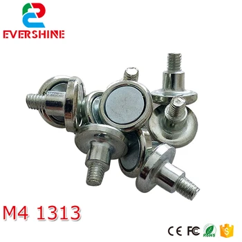 

LED screen display Magnet screw, Outside thread M4 magnetic column cylinder magnet for outdoor full color LED display module