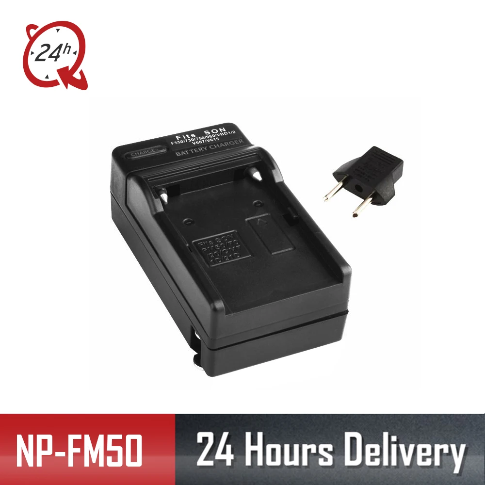Быстрая доставка NP-FM50 Батарея Зарядное устройство для Sony NP-FM500H NP-FM70 NP-FM90 BC-VM50 NP-FM55H