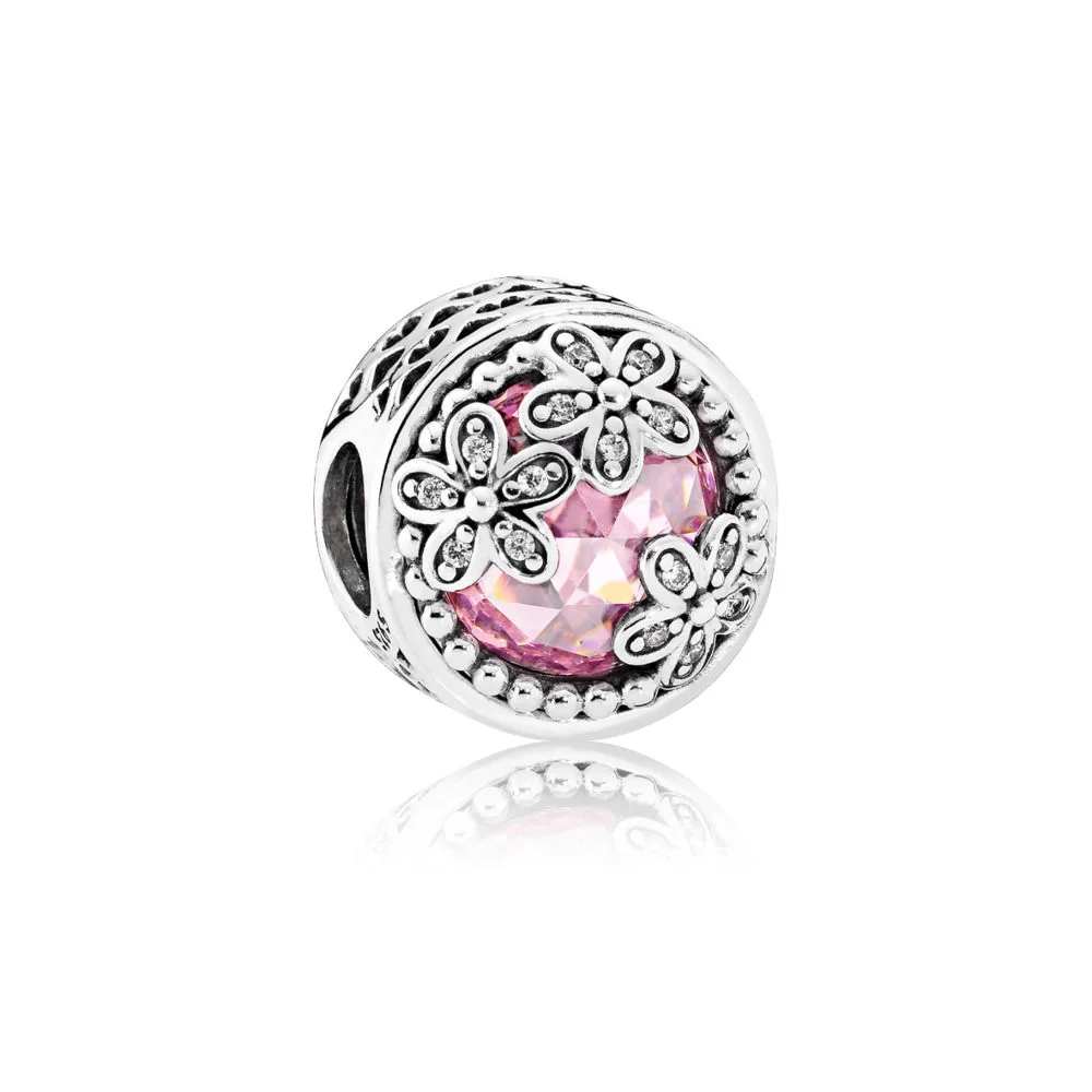 16 стиль серебряные бисерные подвески Модные Милые мишки цветок памятные хрустальные бусины для женщин Pandora браслет и браслет