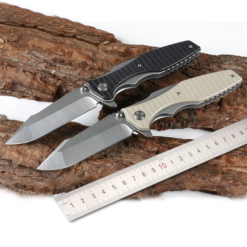 senior The sharp 8CR13MOV hunting survival tactics folding knife