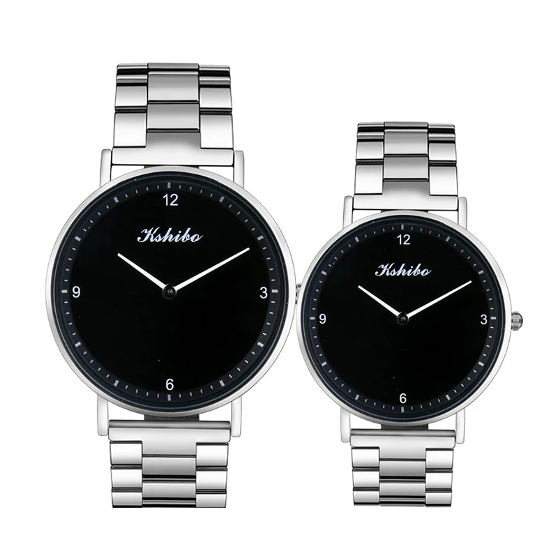 Fashion Couple Watch Ultra-Thin Business Universal Watches Ladies Simple Quartz Wristwatches Free Shipping Sale