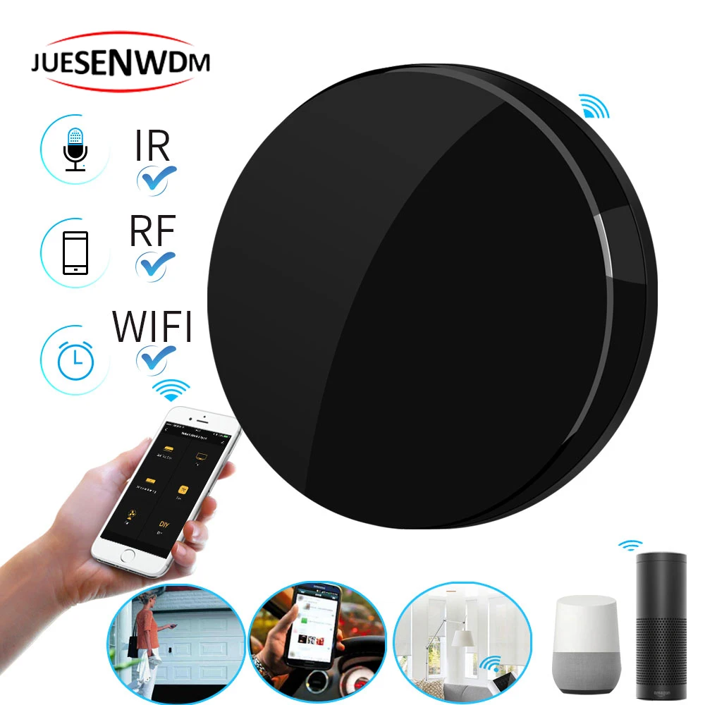 JUESENWDM WIFI IR RF 315MHz Smart Remote Controller for DIY Learning Computer TV Vedio Electric Curtain Lamp Smart Household