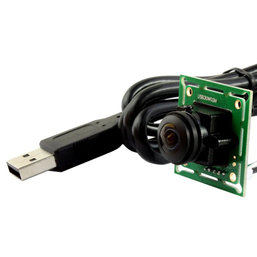 ELP 640*480P 170 градусов широкоугольный объектив рыбий глаз 26*26 мм VGA usb2.0 КМОП камера