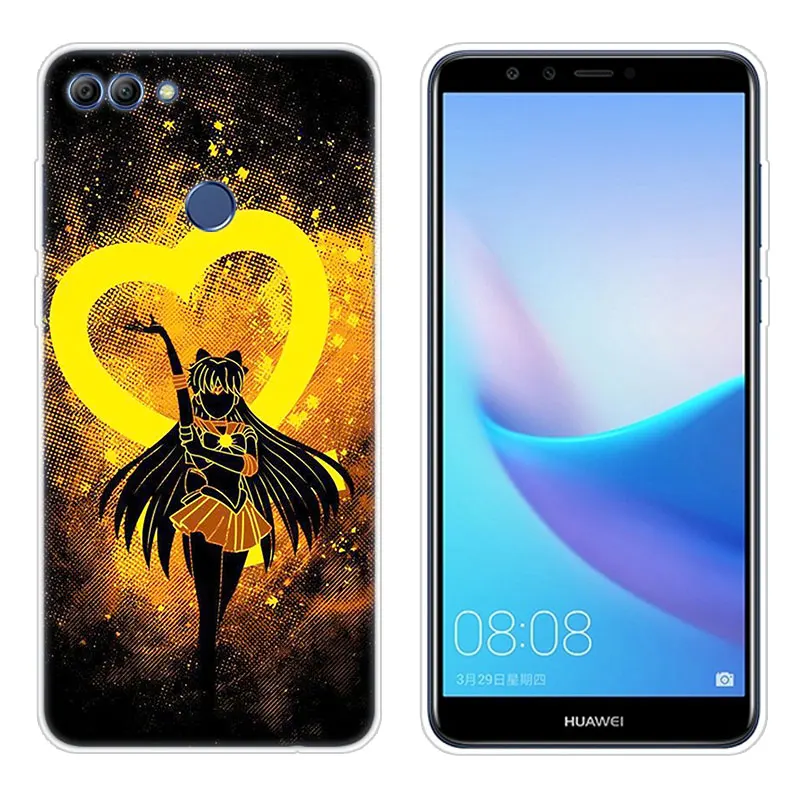 Чехол силиконовый для Huawei Mate 10 20 Lite Pro Y7 Y9 Prime 2019 Y5 Y6 2018 2017|Бамперы| |