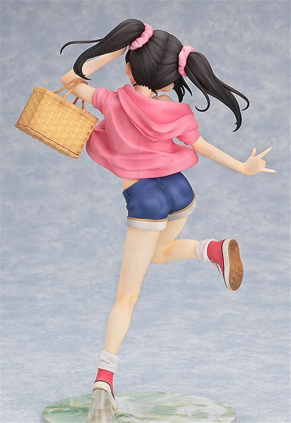 Anime Figuras Lovelive Love Live Nico Yazawa Picnic Girl GSC 18 Action Figure Model Toys 20cm (14)