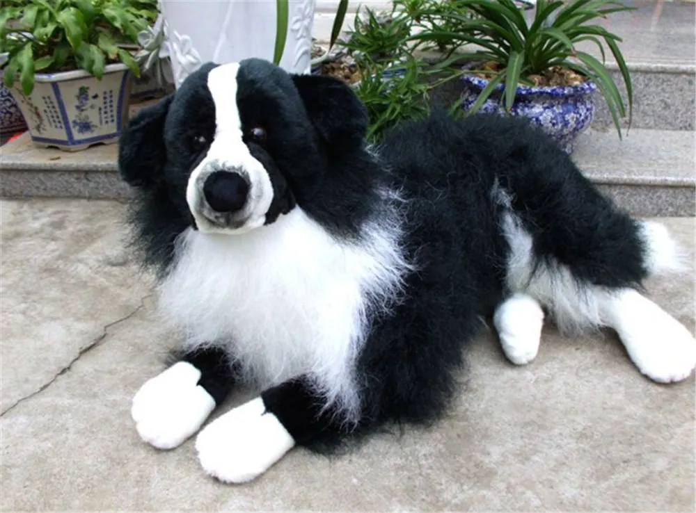  65cm Giant Lovely Plush Soft Stuffed Simulated Animal Shepherd Dog2