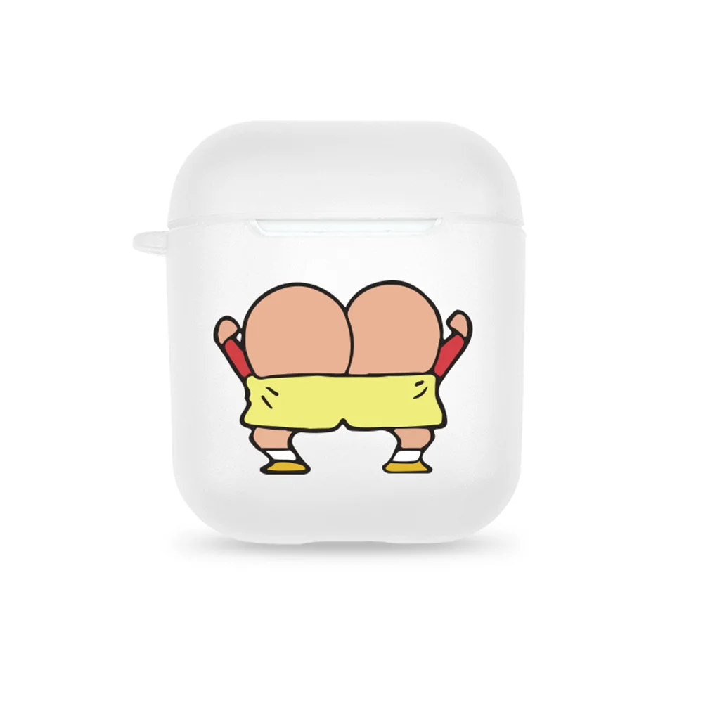 Чехол для Airpods с милыми мультяшными рисунками, силиконовые Беспроводные наушники с Bluetooth, мягкий ТПУ чехол для Airpods, защитный силиконовый чехол, чехол - Цвет: T37