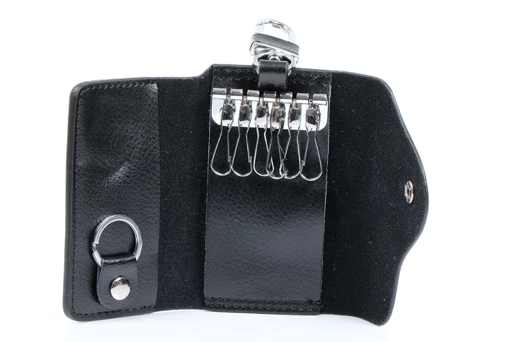 

2016 New Designers Famous Brand Unisex Cowhide Genuine Leather Key Holder Small Key Wallets Case For Mens High Quality Women Bag