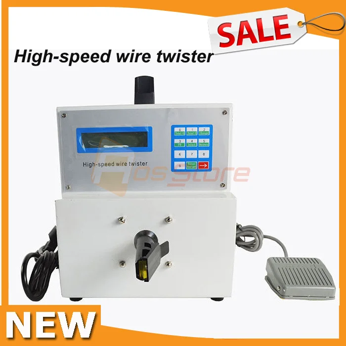 

110V/220V Auto High-speed Wire Twister Wire Twisting Bounching Machine Wire Strander