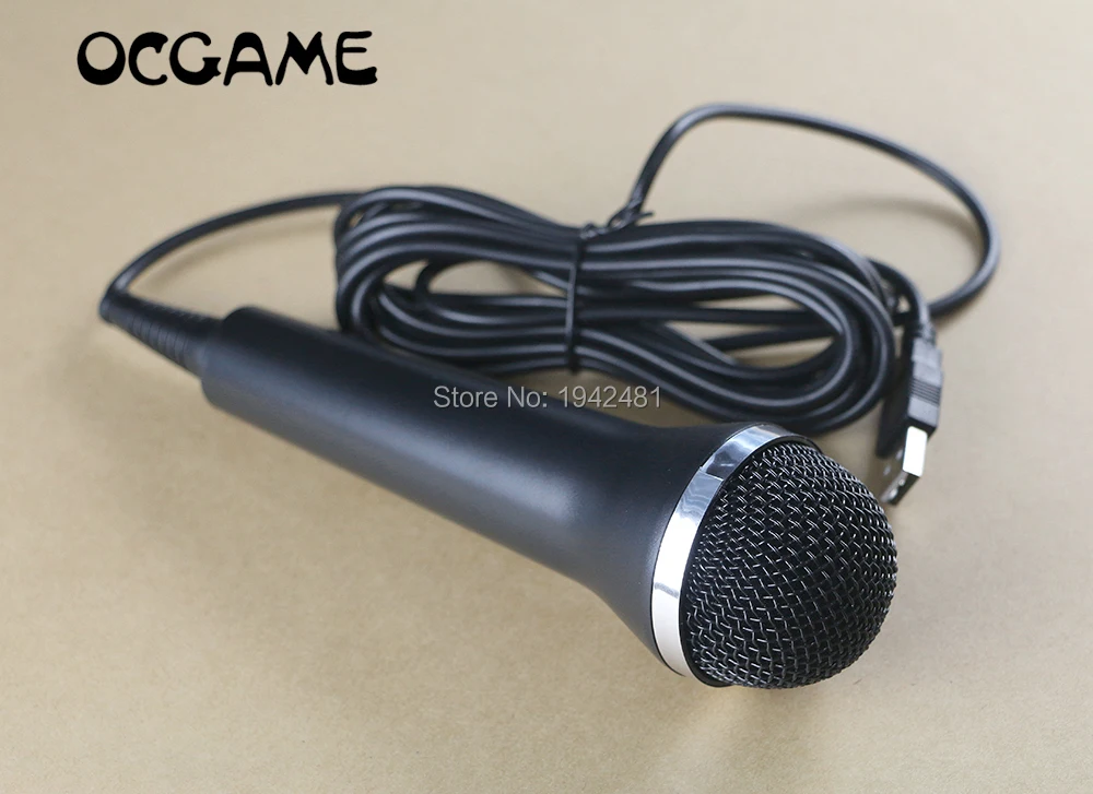 Microfono Cablato Usb Universale Nero 1Pc Per Ps2/Ps3/Per Xbox One/Xbox 360 Wii/Pc Computer Conferenza Microfoni Karaoke