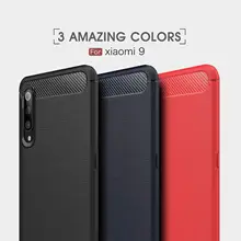 Conelz For Xiaomi Mi 9 Case Xiaomi Mi 9Se Case Shockproof Case Cover Wiredrawing Brushed Carbon Fiber TPU Cover Protective Shell brushed texture carbon fiber shockproof tpu case for xiaomi mi 8 se black