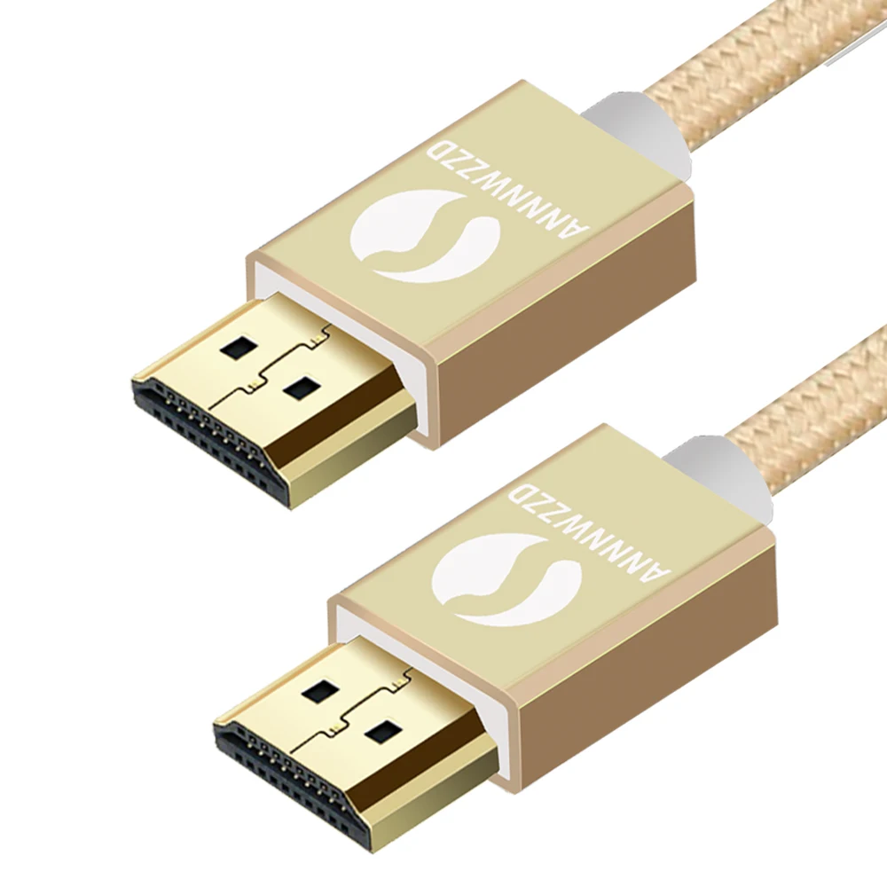 

HDMI Cable 1M 2M 3M 5M 10M High Speed PRO GOLD HDMI Cable v2.0/1.4a 3D 2160p PS4 SKY HD 4K Ultra HD Ethernet Audio Return