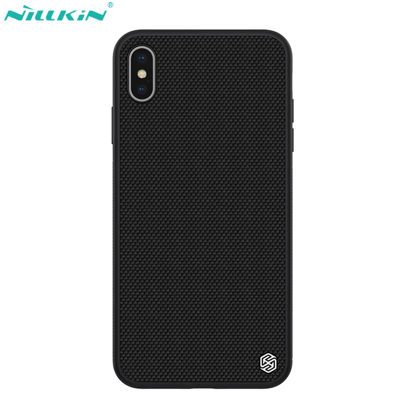 Nillkin Текстурированный чехол для iPhone X XS XR Max TPU рамка жесткая задняя крышка из ПК Apple